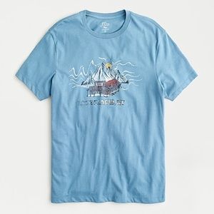 NWT J.Crew Bar Mountain T Shirt